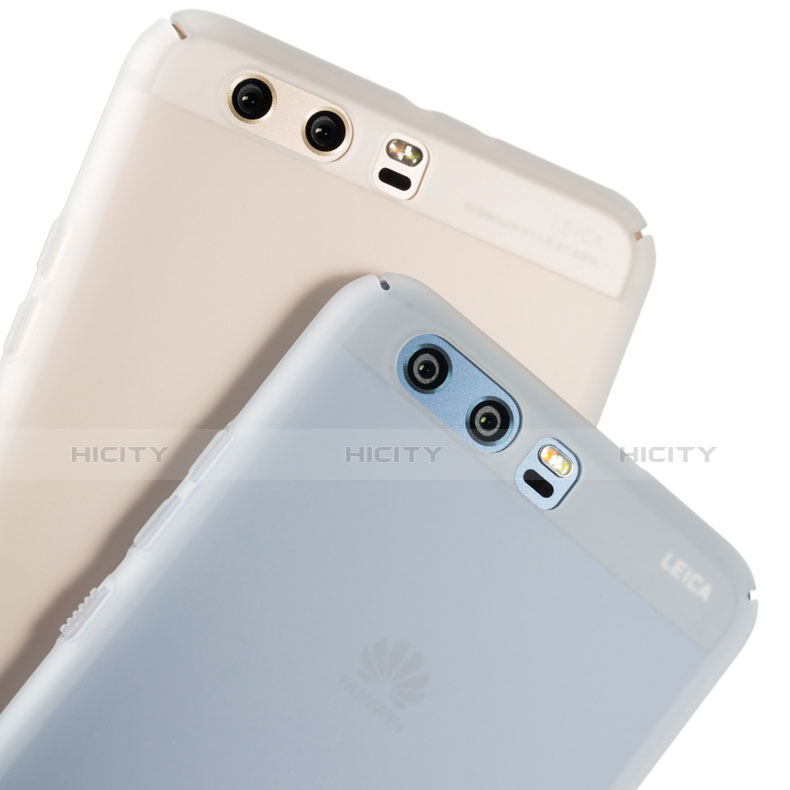 Carcasa Dura Ultrafina Transparente Mate para Huawei P10 Blanco