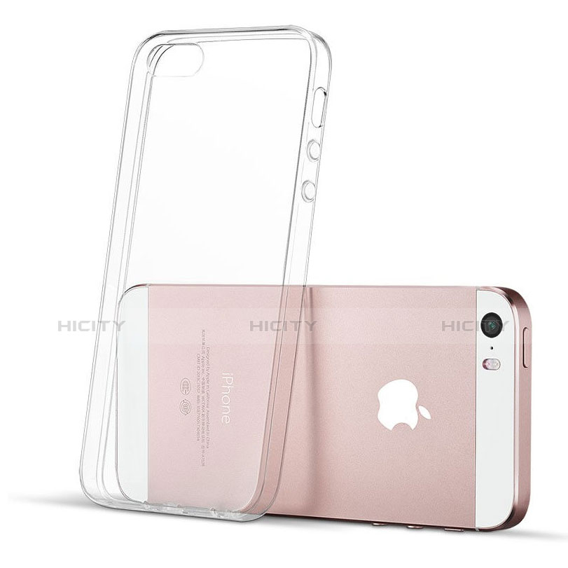 Carcasa Gel Ultrafina Transparente para Apple iPhone SE Claro