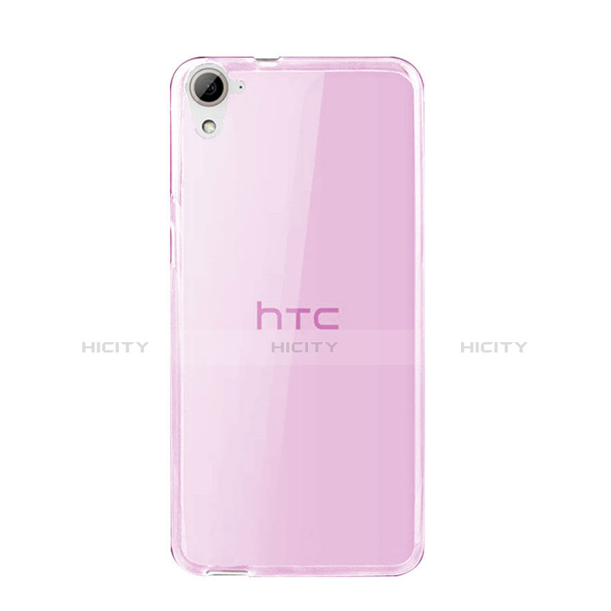 Carcasa Gel Ultrafina Transparente para HTC Desire 826 826T 826W Rosa