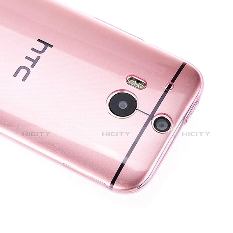 Carcasa Gel Ultrafina Transparente para HTC One M8 Rosa