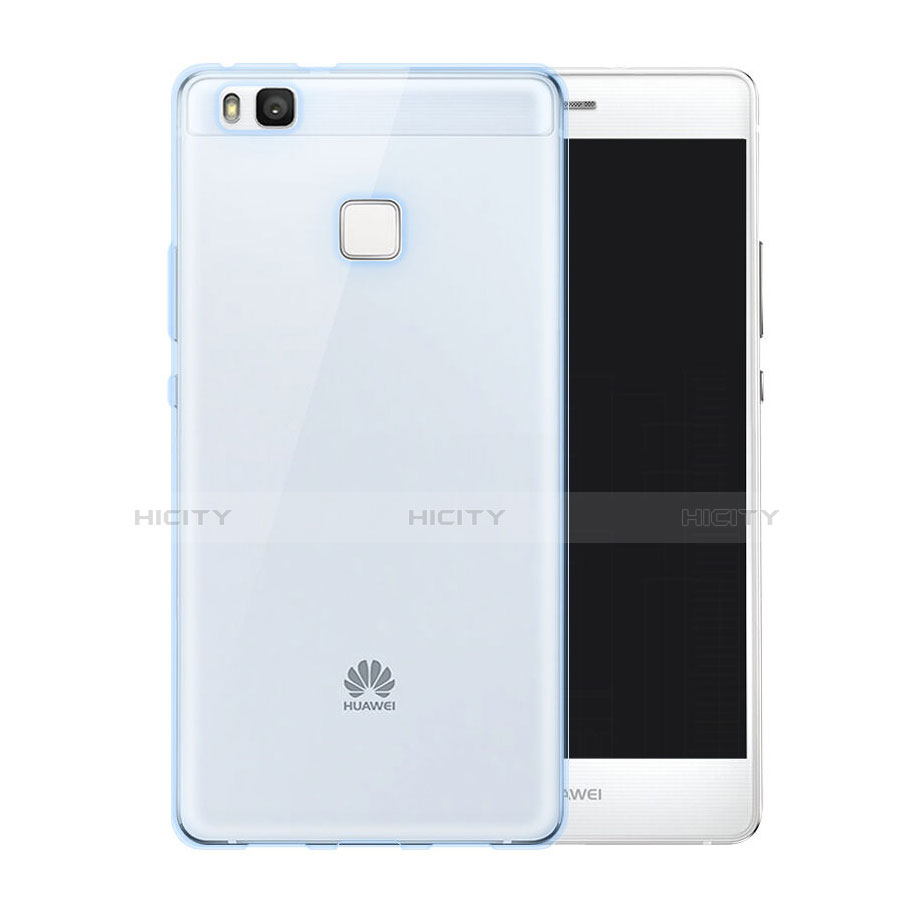 Carcasa Gel Ultrafina Transparente para Huawei G9 Lite Azul