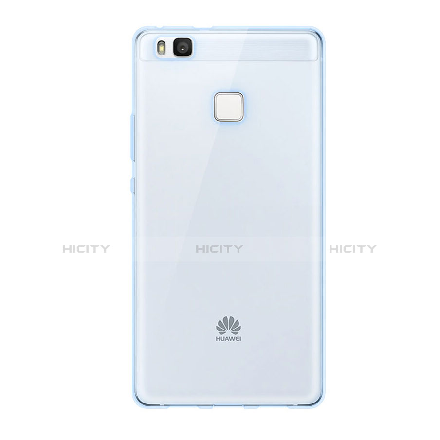 Carcasa Gel Ultrafina Transparente para Huawei G9 Lite Azul