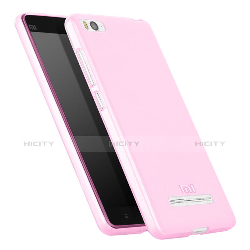 Carcasa Gel Ultrafina Transparente para Xiaomi Mi 4i Rosa