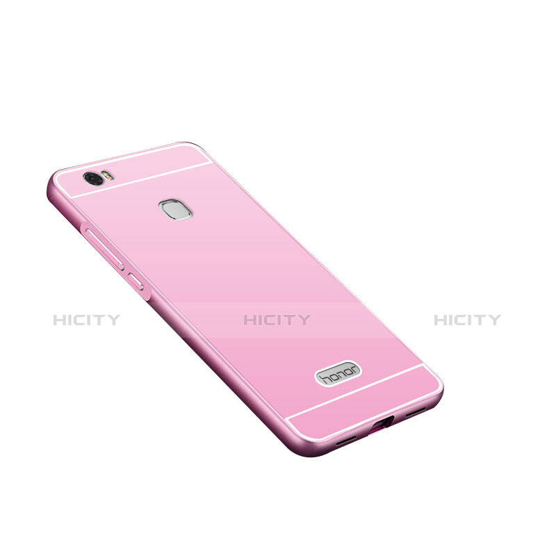 Carcasa Lujo Marco de Aluminio para Huawei Honor Note 8 Rosa