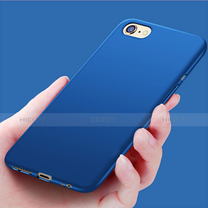 Carcasa Silicona Goma Gel para Apple iPhone 8 Azul