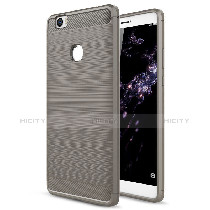 Carcasa Silicona Goma para Huawei Honor V8 Max Gris