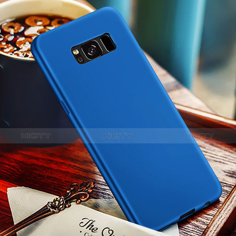 Carcasa Silicona Goma para Samsung Galaxy S8 Plus Azul