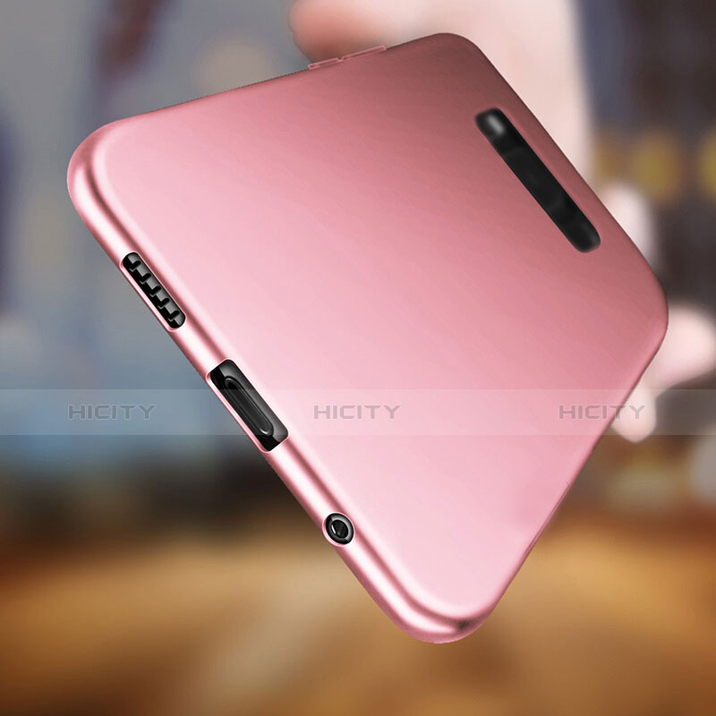 Carcasa Silicona Goma para Samsung Galaxy S8 Plus Oro Rosa