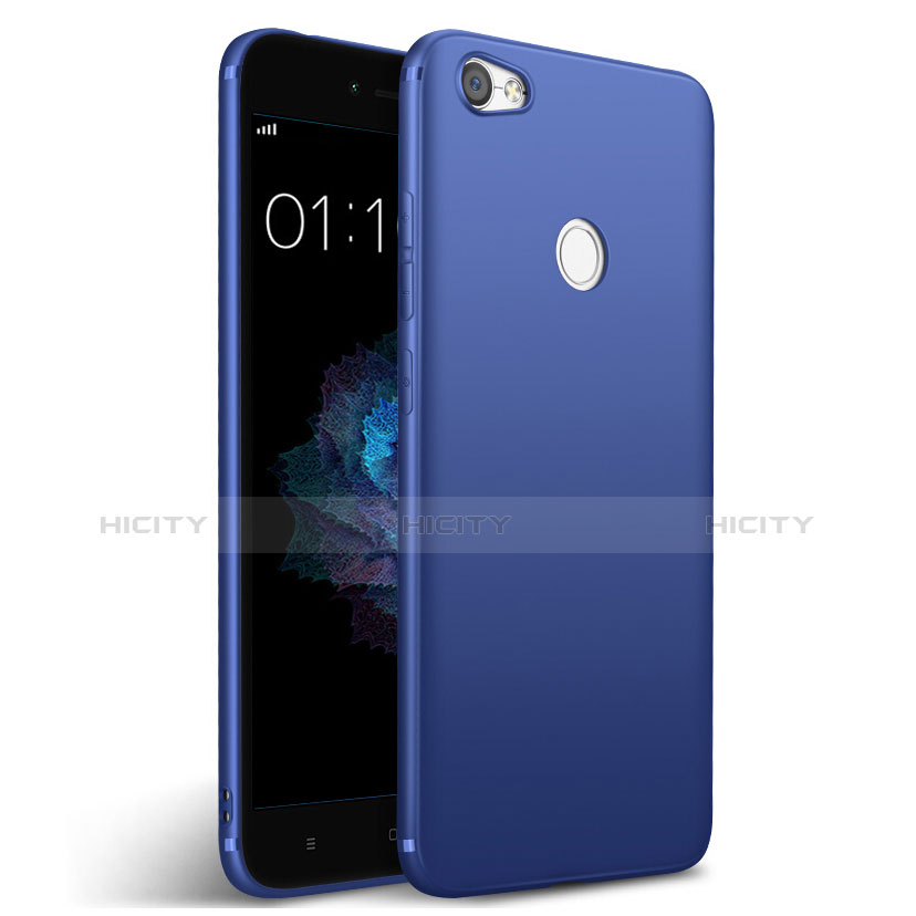 Carcasa Silicona Goma para Xiaomi Redmi Note 5A Pro Azul