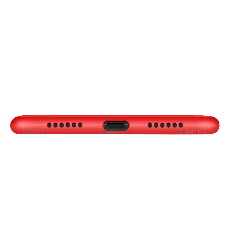 Carcasa Silicona Goma Twill para Apple iPhone Xs Rojo