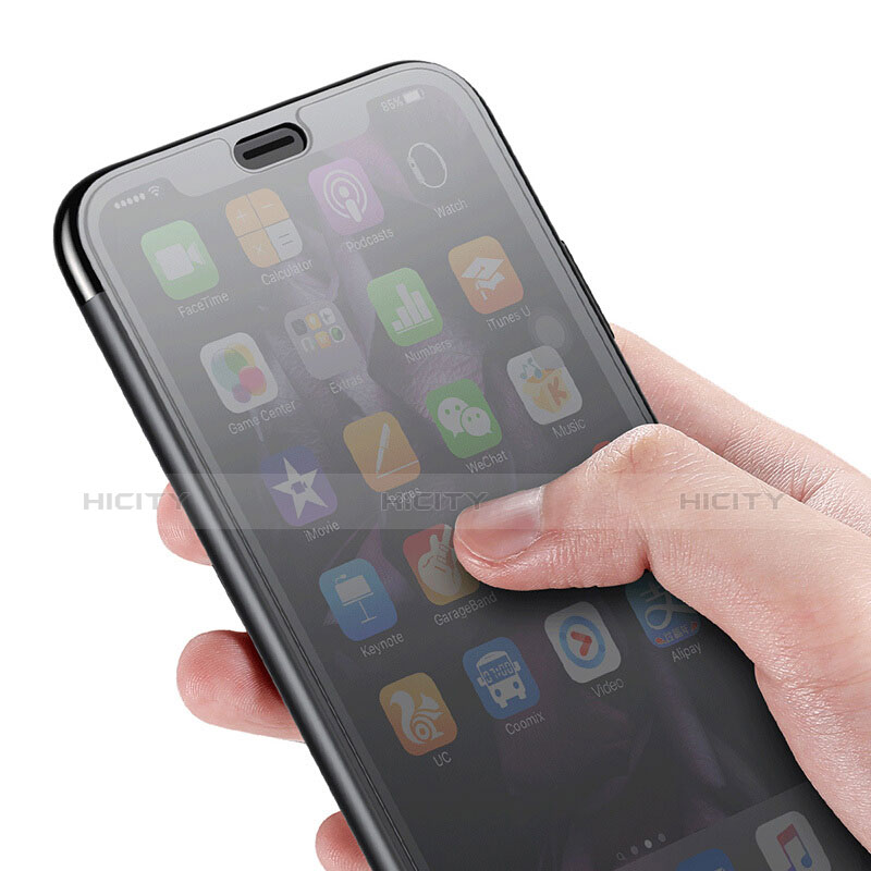 Carcasa Silicona Transparente Cubre Entero para Apple iPhone X Gris