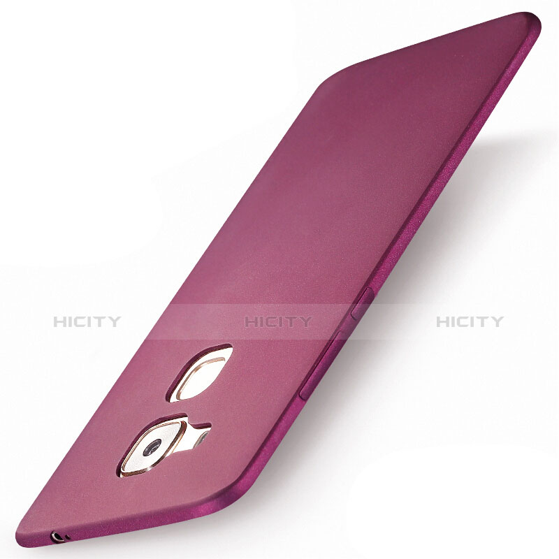 Carcasa Silicona Ultrafina Goma 360 Grados para Huawei G9 Plus Morado