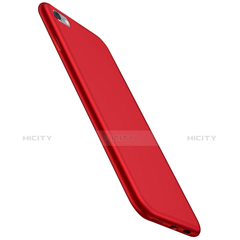 Carcasa Silicona Ultrafina Goma G01 para Apple iPhone 6 Rojo