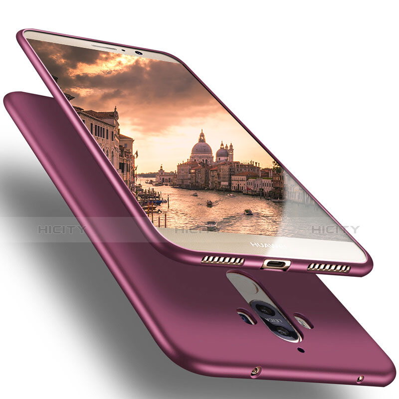 Carcasa Silicona Ultrafina Goma para Huawei Mate 10 Pro Morado