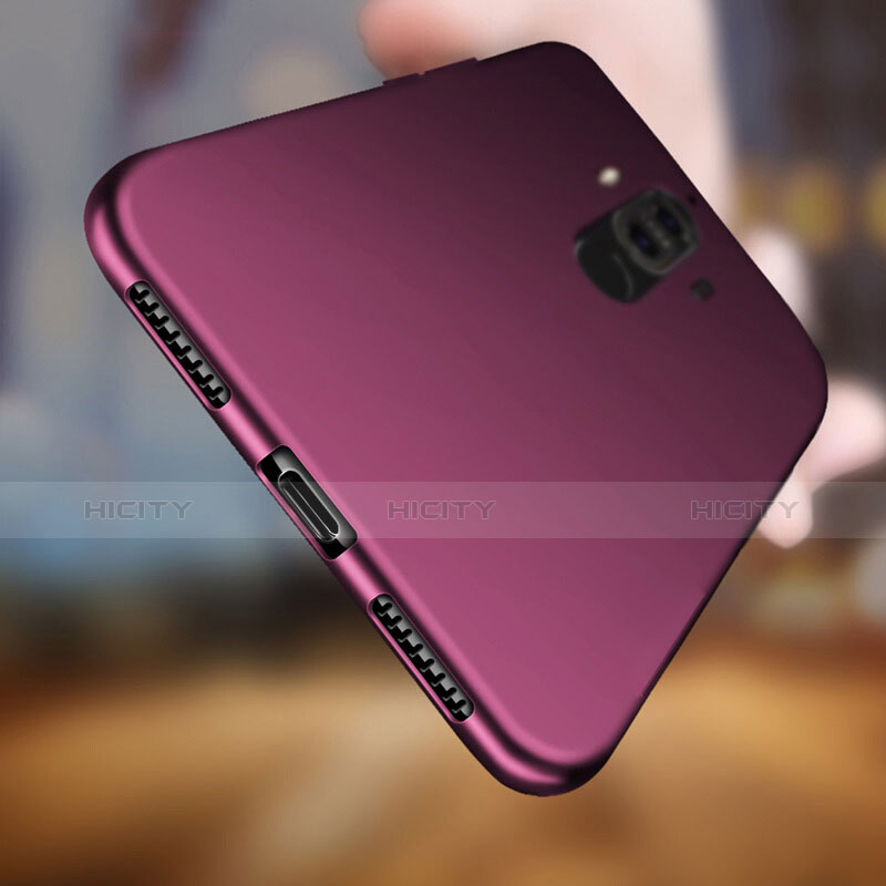 Carcasa Silicona Ultrafina Goma para Huawei Mate 10 Pro Morado