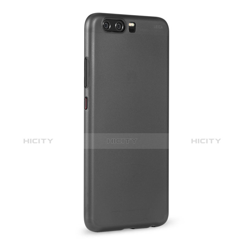 Carcasa Silicona Ultrafina Goma para Huawei P10 Gris