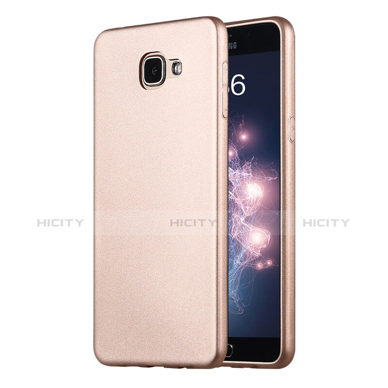 Carcasa Silicona Ultrafina Goma para Samsung Galaxy A9 Pro (2016) SM-A9100 Oro