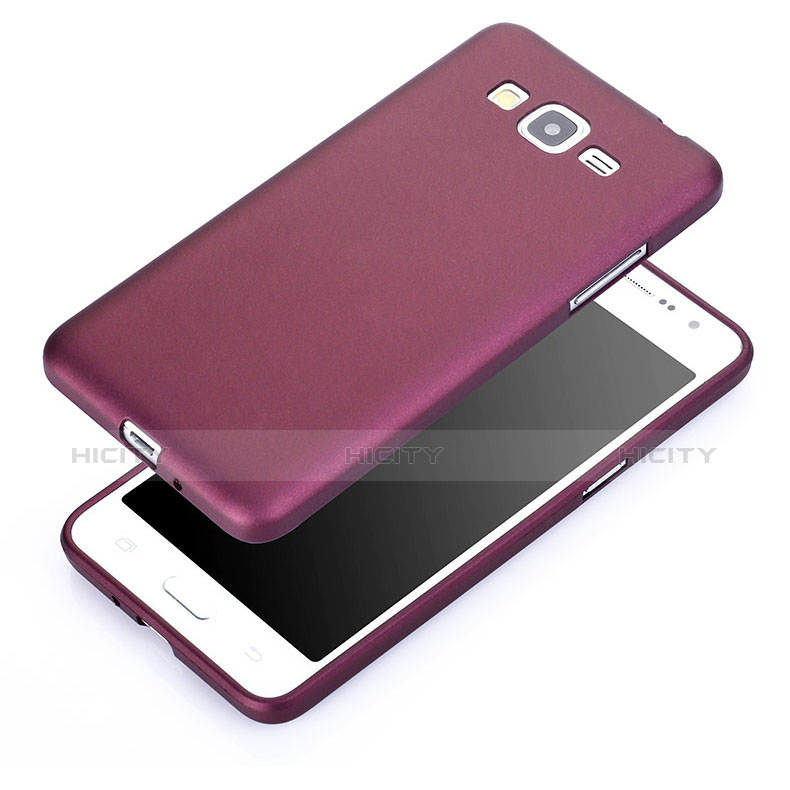 Carcasa Silicona Ultrafina Goma para Samsung Galaxy Grand Prime 4G G531F Duos TV Morado