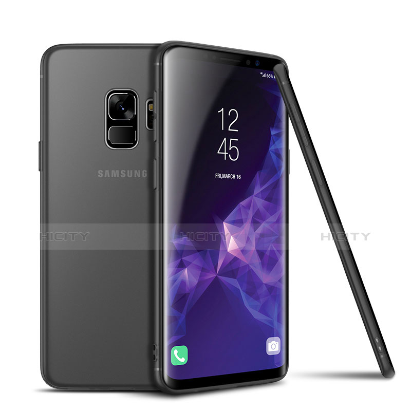 Carcasa Silicona Ultrafina Goma para Samsung Galaxy S9 Gris