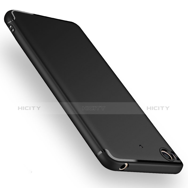 Carcasa Silicona Ultrafina Goma para Xiaomi Mi 5S 4G Negro