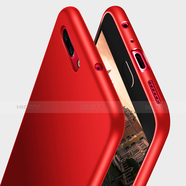 Carcasa Silicona Ultrafina Goma S03 para Huawei Nova 2 Rojo