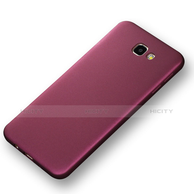 Carcasa Silicona Ultrafina Goma S03 para Samsung Galaxy On5 (2016) G570 G570F Morado