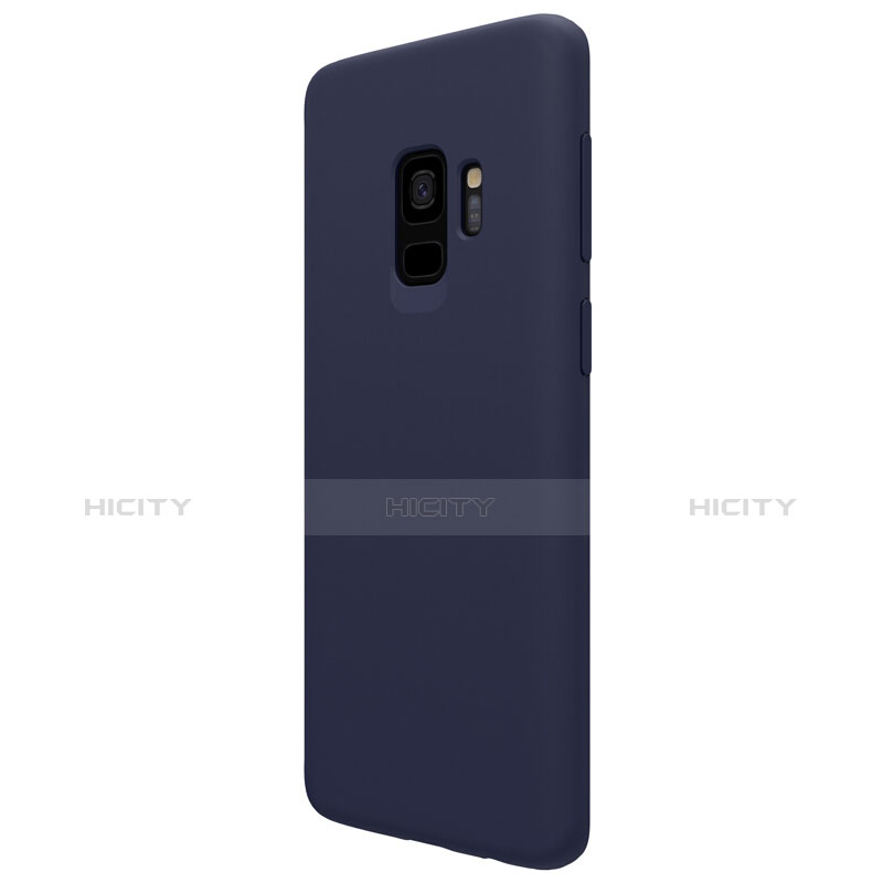 Carcasa Silicona Ultrafina Goma S03 para Samsung Galaxy S9 Azul