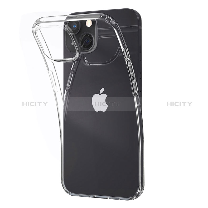 Carcasa Silicona Ultrafina Transparente A02 para Apple iPhone 15 Claro