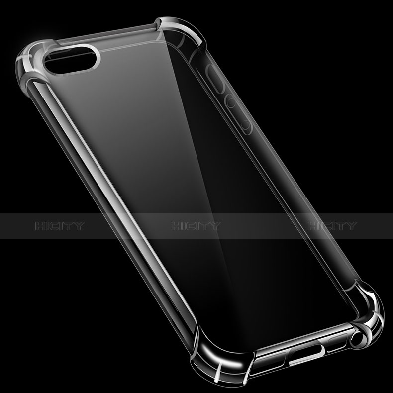 Carcasa Silicona Ultrafina Transparente H02 para Apple iPhone 5 Claro