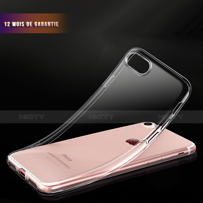 Carcasa Silicona Ultrafina Transparente H02 para Apple iPhone 7 Claro