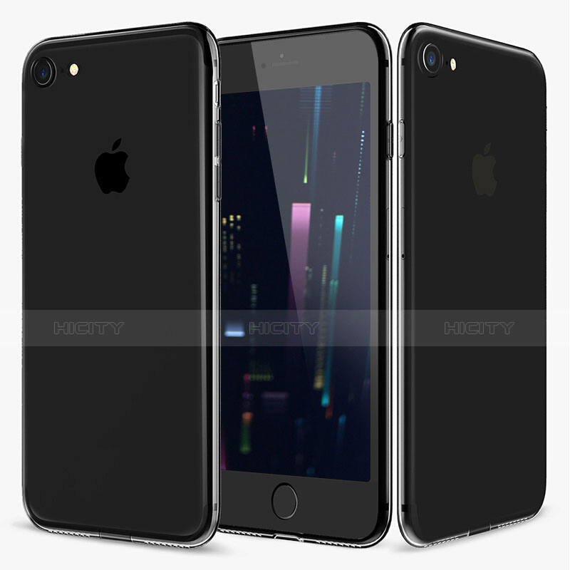 Carcasa Silicona Ultrafina Transparente H03 para Apple iPhone 8 Claro