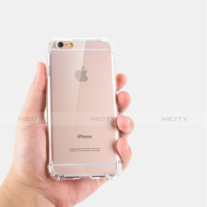 Carcasa Silicona Ultrafina Transparente H04 para Apple iPhone 6 Claro