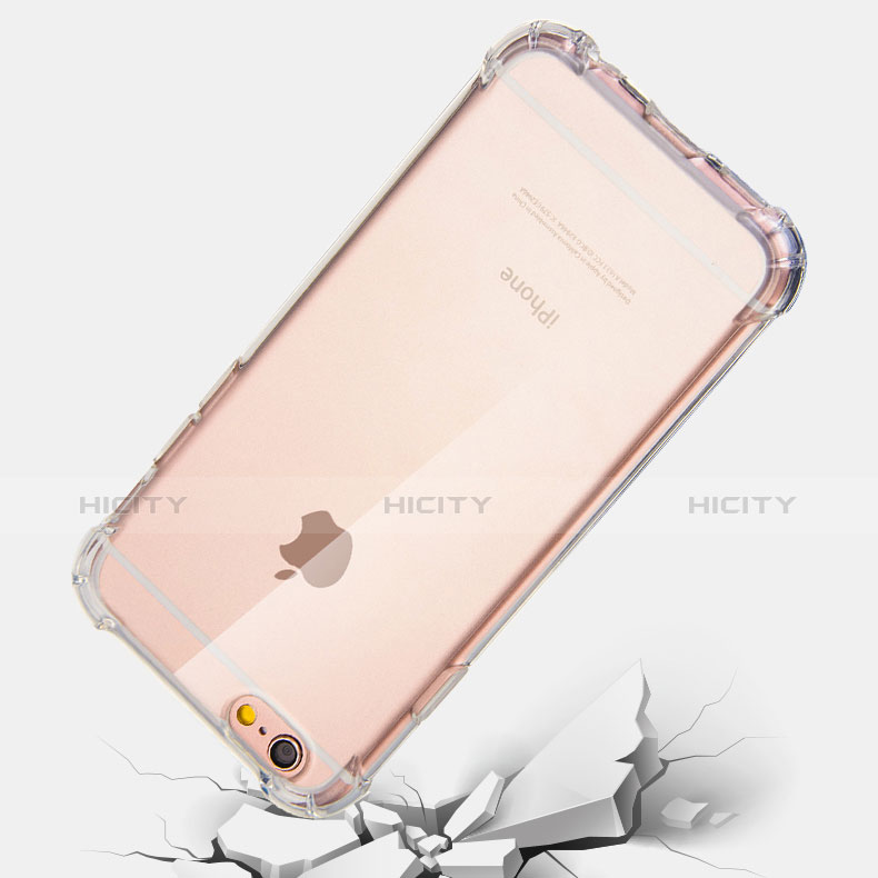 Carcasa Silicona Ultrafina Transparente H04 para Apple iPhone 6 Claro