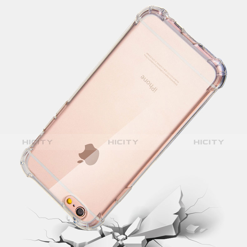 Carcasa Silicona Ultrafina Transparente H04 para Apple iPhone 6S Claro