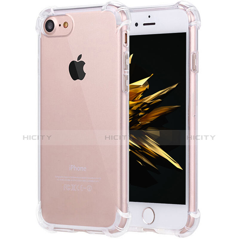 Carcasa Silicona Ultrafina Transparente H05 para Apple iPhone 8 Claro