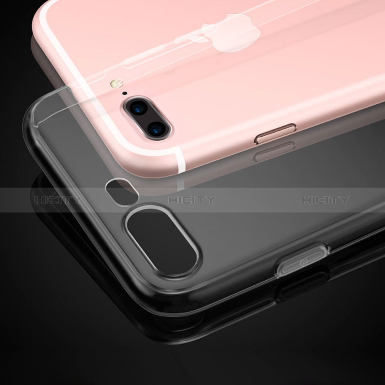 Carcasa Silicona Ultrafina Transparente H06 para Apple iPhone 8 Plus Claro