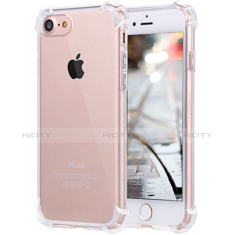 Carcasa Silicona Ultrafina Transparente H07 para Apple iPhone 6 Claro