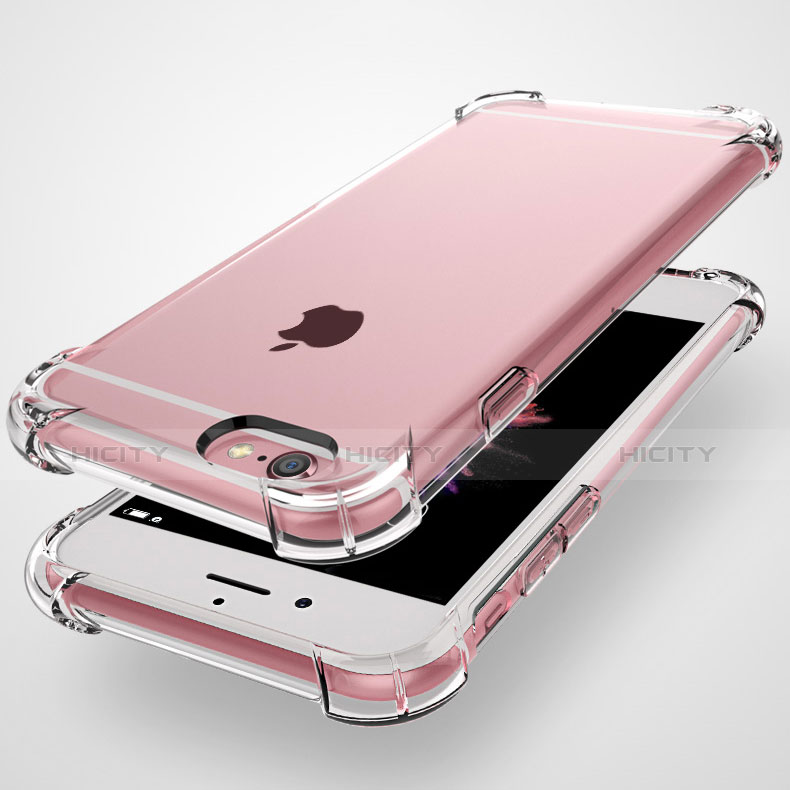 Carcasa Silicona Ultrafina Transparente H07 para Apple iPhone 6 Claro