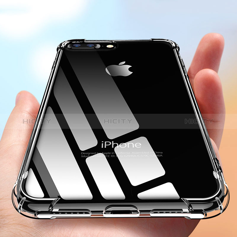 Carcasa Silicona Ultrafina Transparente H09 para Apple iPhone 8 Plus Claro