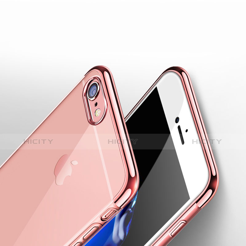 Carcasa Silicona Ultrafina Transparente H15 para Apple iPhone 6 Rosa