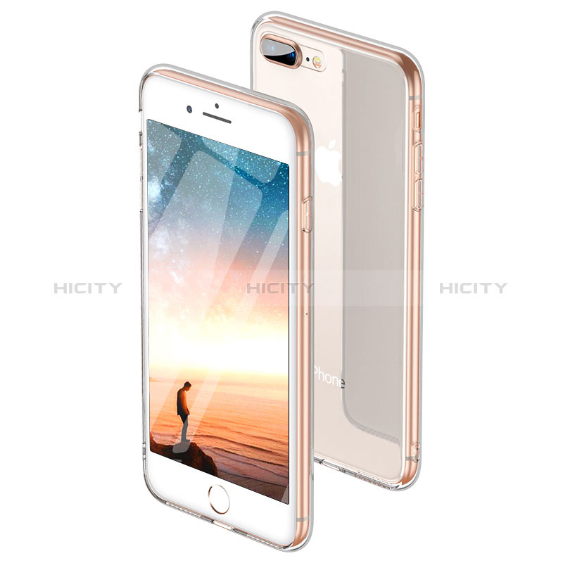 Carcasa Silicona Ultrafina Transparente H18 para Apple iPhone 8 Plus Claro