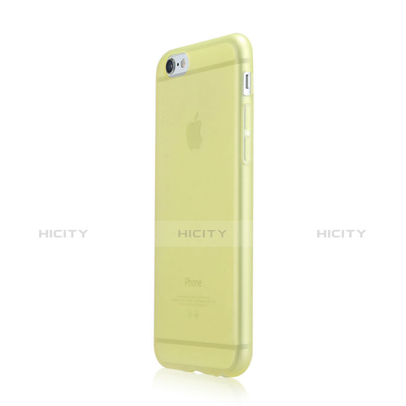 Carcasa Silicona Ultrafina Transparente para Apple iPhone 6 Verde