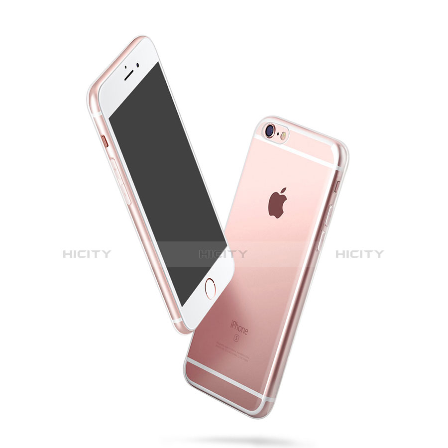 Carcasa Silicona Ultrafina Transparente para Apple iPhone 6S Plus Claro