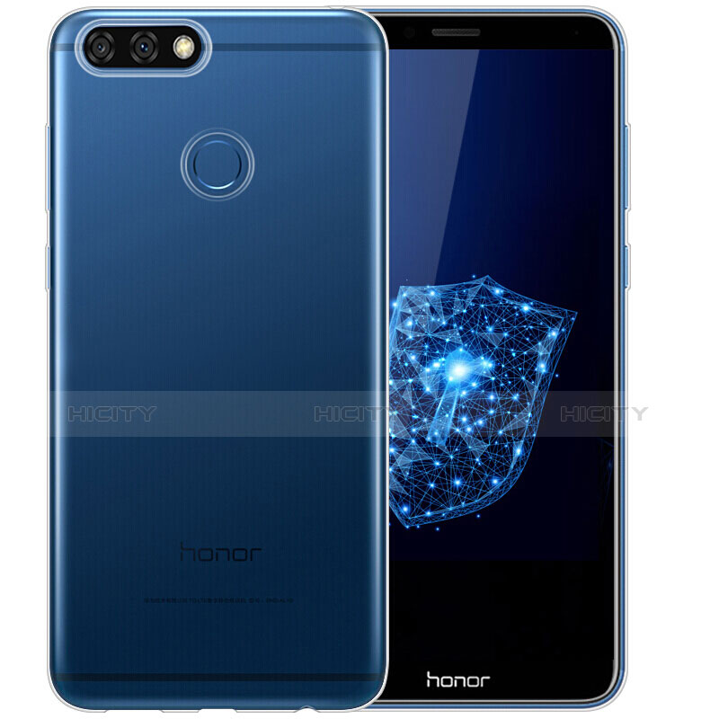 Carcasa Silicona Ultrafina Transparente para Huawei Enjoy 8 Plus Claro