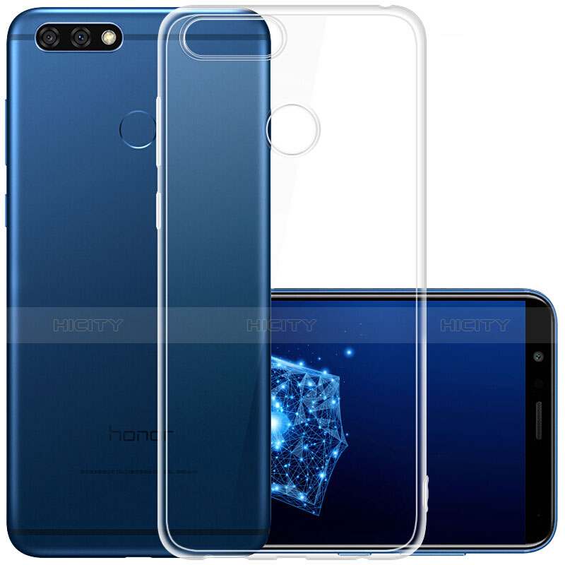 Carcasa Silicona Ultrafina Transparente para Huawei Enjoy 8 Plus Claro