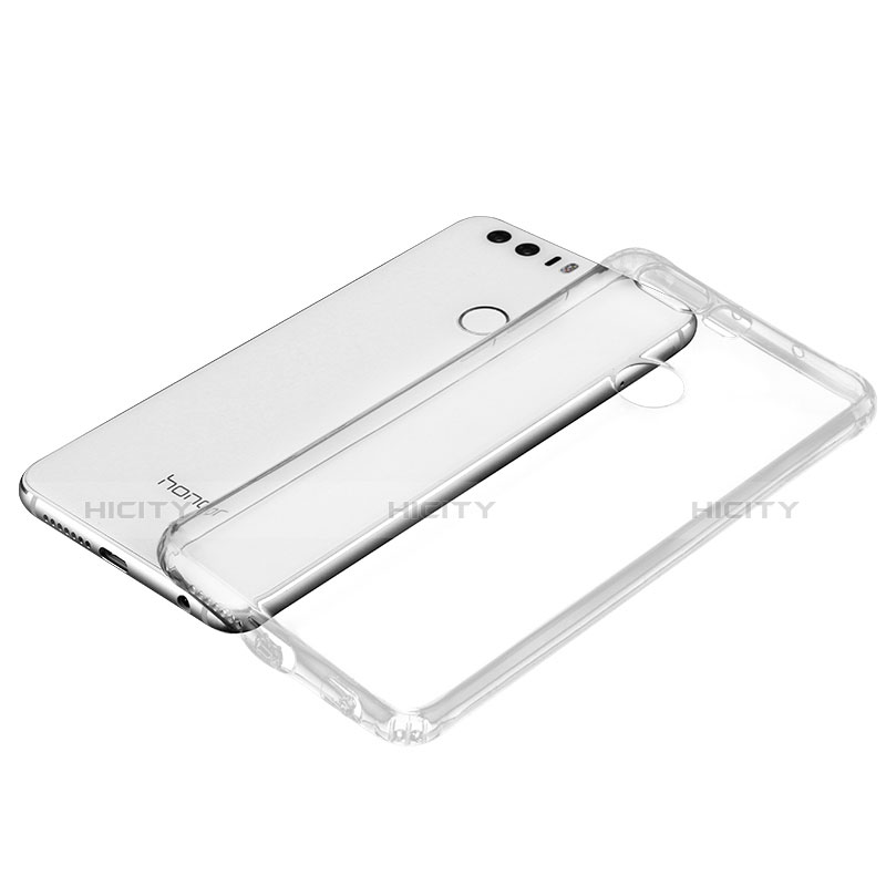 Carcasa Silicona Ultrafina Transparente para Huawei Honor 8 Claro