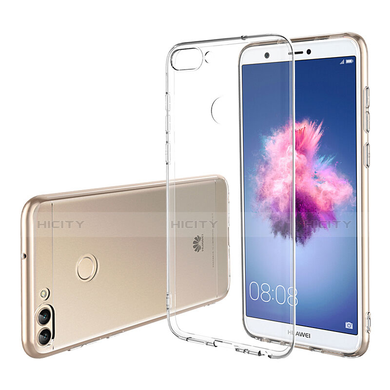 Carcasa Silicona Ultrafina Transparente para Huawei P Smart Claro