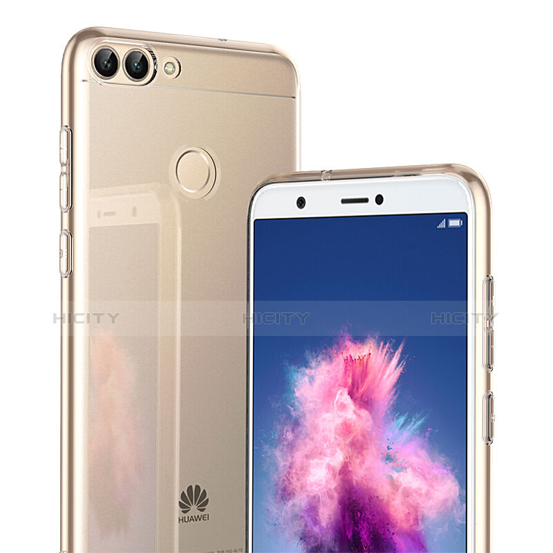 Carcasa Silicona Ultrafina Transparente para Huawei P Smart Claro