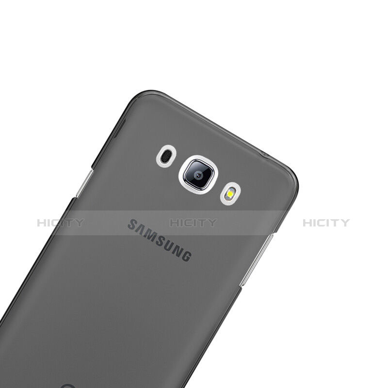 Carcasa Silicona Ultrafina Transparente para Samsung Galaxy J5 (2016) J510FN J5108 Gris