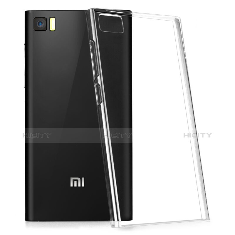 Carcasa Silicona Ultrafina Transparente para Xiaomi Mi 3 Claro